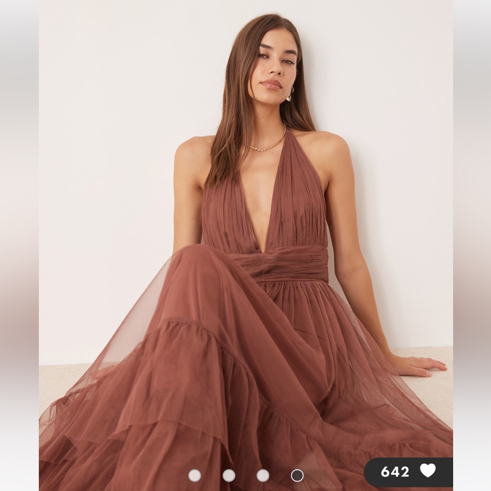 Elegant Halter Maxi Dress